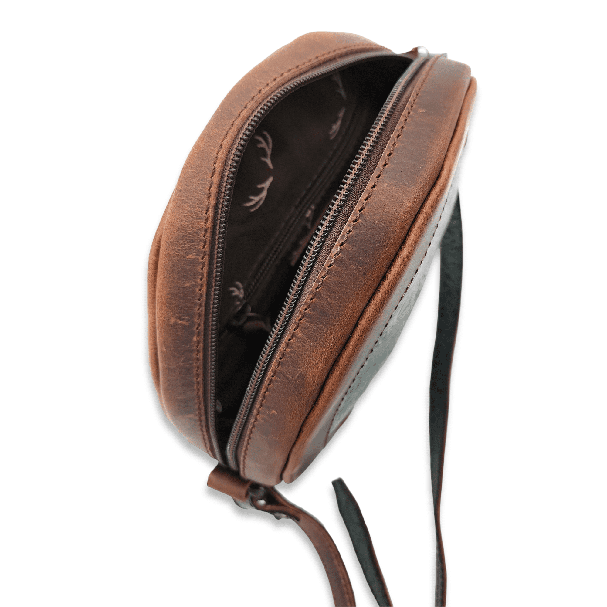 The Rancho Canteen Leather Turquoise Embossed Crossbody Luggage & BagsRanch Junkie